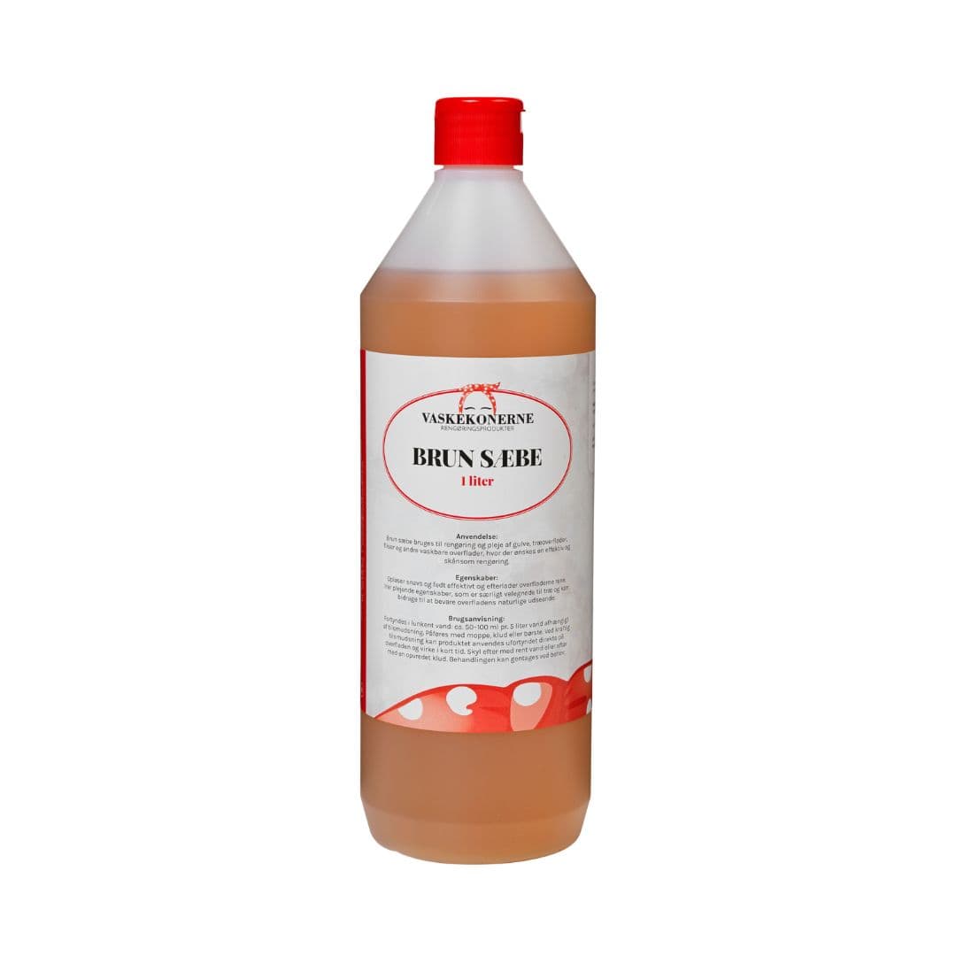 BRUN SÆBE 1 LITER