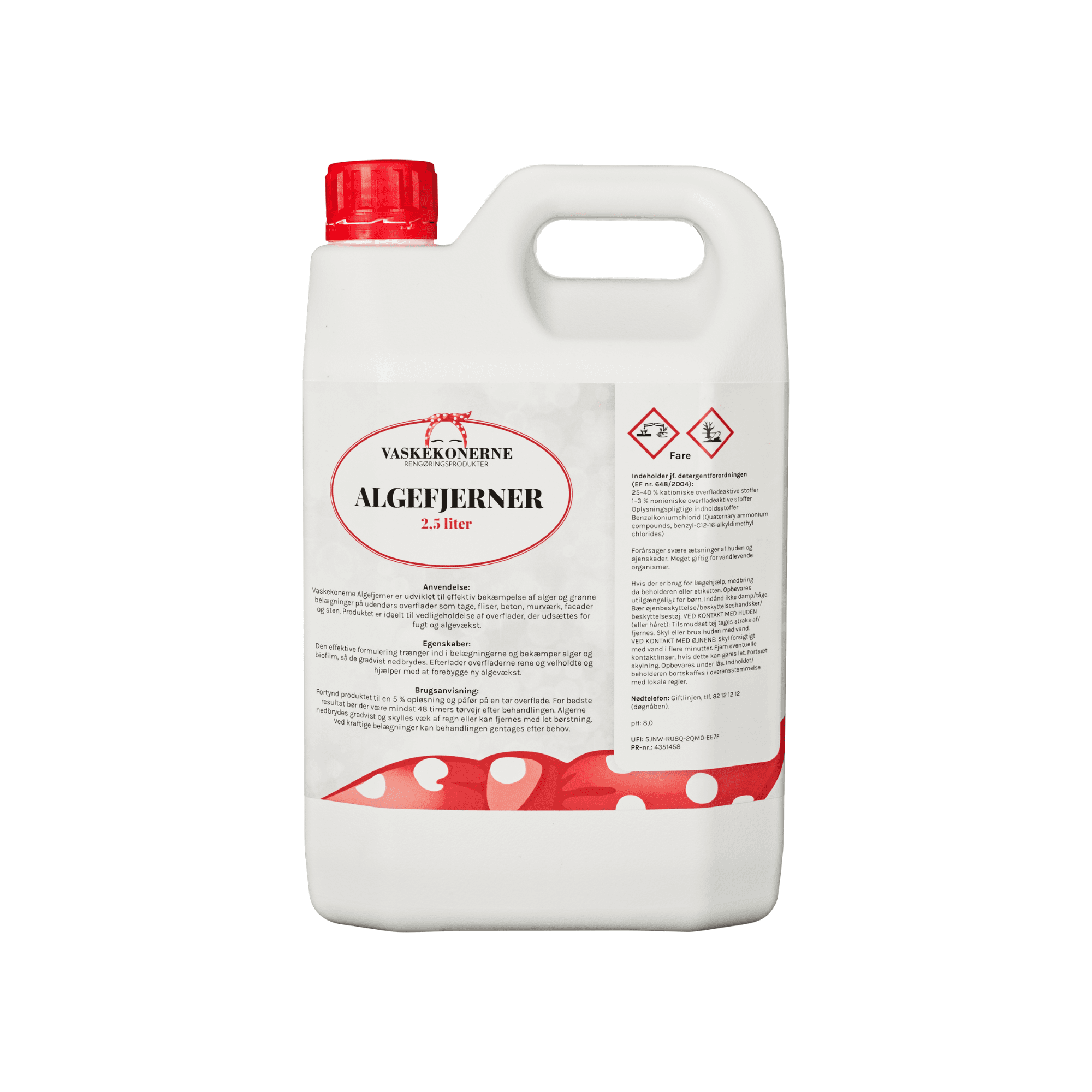 ALGEFJERNER 2,5 LITER